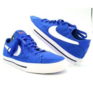 PROMO SAMPLE Nike Court Legacy Size 9 Game Royal Blue Canvas Low CW6539-400